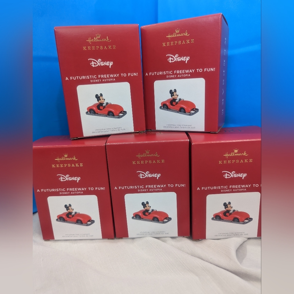 Disney Futuristic Way to Fun Mickey Hallmark Ornament